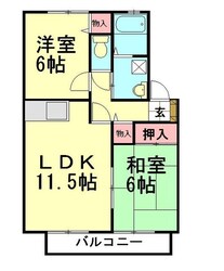 グランシャリオの物件間取画像